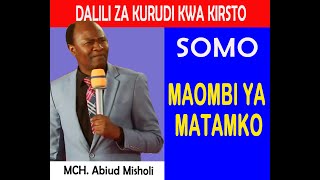 SOMO MAOMBI YA MATAMKO NO 3 [upl. by Lawler320]