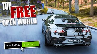 Top 10 FREE OPEN WORLD Games 2024 NEW [upl. by Boyer501]