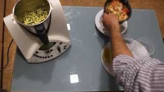 Receta de pisto con thermomix [upl. by Chastain]