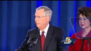 Mitch McConnell gives victory speech [upl. by Ariamoy]