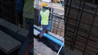 How to install MEP pipeline in stp  stp tank Ka plumbing works  shorts stp plumbing ytshorts [upl. by Ycnay592]