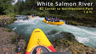 White Salmon River Kayaking w LCCC  082424 16 ft [upl. by Magdala]