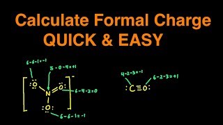 How to Calculate Formal Charge Quick amp Easy [upl. by Nnaitsirk]