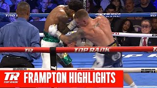 Carl Frampton Drops McCreary Twice on Way to Victory  Fight Highlights [upl. by Nadler]