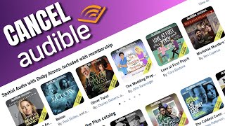 How To Cancel Audible Memberships [upl. by Kiley379]