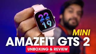 Amazfit GTS 2 Mini Unboxing and Review ⚡ Best Budget Smartwatch 2021 Hindi [upl. by Williams]