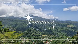 A day in Dominica Tui Caribbean Cruise [upl. by Lesko]