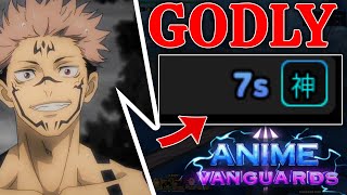 mi primer GODLY en ANIME VANGUARDS roblox [upl. by Azitram250]