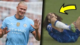 Manchester City vs Chelsea  Haaland Destroyed Cucurella [upl. by Eanil]