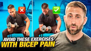 STOP These Exercises With Bicep Tendonitis [upl. by Deutsch]