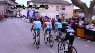 Giro dItalia 2015 Stage 9 race highlights [upl. by Adnoel]