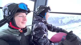 Snowboarding At Alaska’s Best Ski Resort [upl. by Maller]