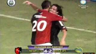 Newells 4 Boca 2  Torneo Clausura 2010 [upl. by Adnoraj]