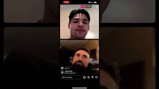 RYAN GARCIA AND GEORGE JANKO IG LIVE [upl. by Giddings]