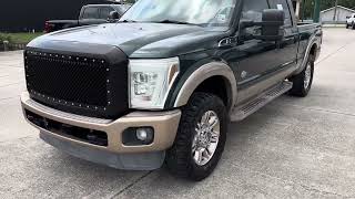 2011 Ford F250 King Ranch 67L Diesel 4x4 [upl. by Atter]