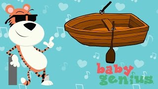 Row Row Row Your Boat  Favorite Children’s Nursery Rhymes  Baby Genius [upl. by Tansy]