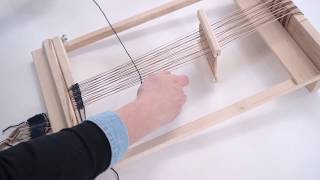 How to get started on the BEKA 10quot Beginners Rigid Heddle Loom [upl. by Airtened]