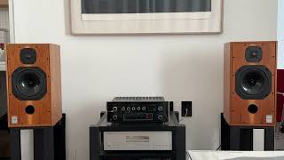 McIntosh MA6200 Integrated Amplifier  YAMAHA CDS2100 Harbeth HL Compact 7ES3 [upl. by Jerrol]