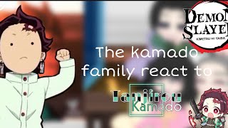 The kamado family react to Tanjiro kamadokny [upl. by Shig419]