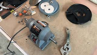 Terratek 6” Bench Grinder Restoration [upl. by Annahsohs315]