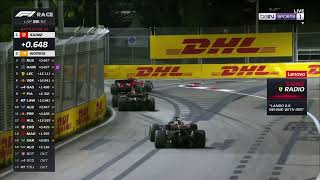 F1 Singapore 2023 quotOn purposequot  Carlos Sainz radio [upl. by Yssenhguahs185]