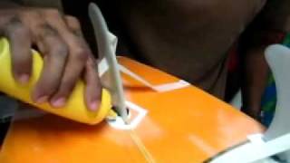 Surfboards FCS Sistem Part 2 By Evelio Surfboards In El Salvador2009 [upl. by Eirellam]