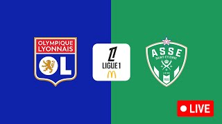 🔴 LYON  SAINTÉTIENNE  🔥 Le derby le PLUS CHAUD DE FRANCE   ol vs asse   LIGUE 1  LIVEDIRECT [upl. by Neela]