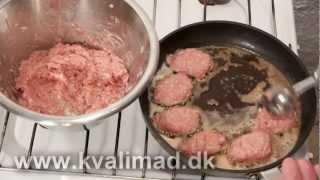 Frikadeller  Gode Gammeldags og Hjemmelavede [upl. by Parcel279]