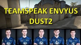 Envyus TEAMSPEAK  DUST2 vs Luminosity [upl. by Dlanigger914]