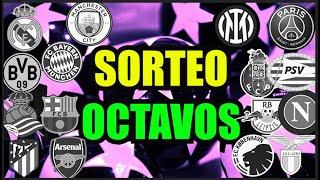 🟢🔵Simulacion SORTEO OCTAVOS de Final UEFA CHAMPIONS LEAGUE 2023 2024mp4 [upl. by Geneva]