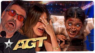 SCARY Auditions from Americas Got Talent 2024 that SPOOKED The Judges [upl. by Econah175]