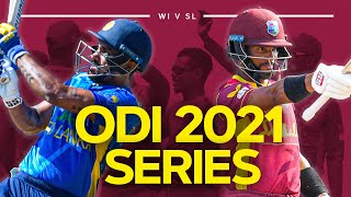 3 Centuries 3 Victories 3 NailBiters  West Indies v Sri Lanka 2021 ODI Full Series Highlights [upl. by Oicneconi477]