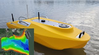 HarborScout 55i  Unmanned Survey Boat for Bathymetry amp Siltation Mapping [upl. by Nairehs194]