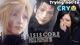 Final Fantasy VII Crisis Core Reunion ENDING Reaction  ZACK DIDNT DESERVE THIS [upl. by Adlin]