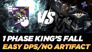 Kings Fall 1 Phase Boss DPS no artifact mods [upl. by Akinihs255]