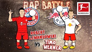 Lewandowski vs Werner Topscorer Rap Battle  FC Bayern München vs RB Leipzig  Powered by 442oons [upl. by Baalman]