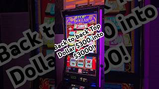 Double Top Dollar How to turn 300 into 3000 slots jackpot slot gambling casinos casino [upl. by Namzaj]