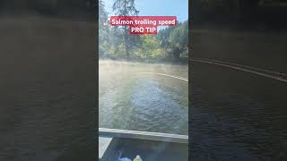 Salmon Trolling Speed PRO TIP [upl. by Alehs]