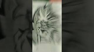 Goku from dragon Ball z animedragonball drawing [upl. by Vasiliu]