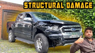 I BOUGHT A WRECKED FORD RANGER WITH HIDDEN DAMAGE [upl. by Seka]