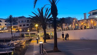 Cala Ratjada ❤️ Nightlife Abend Rundgang 🌅 Son Moll 🌴 Promenade ❤️ Bars 🥂 Restaurants 🇪🇸 [upl. by Eedebez]