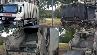 DustcartGarbage Truck On DutyMüllabfuhrMüllentsorgung [upl. by Dorehs633]