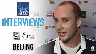 Darcis Dismantles Carreno Busta In Beijing Interview 2017 [upl. by Oicnedif]