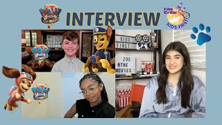 Enjoy Zoe Cs interview with Marsai Martin and Iain Armitage about Paw Patrol the Movie [upl. by Bortman]