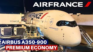 AIR FRANCE Brand New AIRBUS A350900 Premium Economy  Lima  Paris  Flight Review [upl. by Neda]