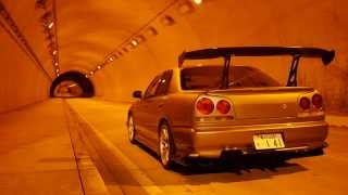 Nissan Skyline ER34 25GTT Exhaust Sound [upl. by Navets14]