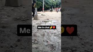 chats pr to hojati thi baat magar samne nhi ho pthi thi cricket shortsviral 😭 [upl. by Eenej]