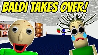 BALDI TOOK OVER BALDINAS SCHOOLHOUSE  Baldinas Basis MOD Baldis Basis [upl. by Menken]