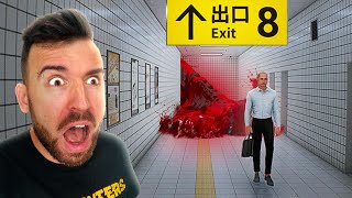 БЕСКОНЕЧНЫЙ ПЕРЕХОД С УЖАСАМИ ∞ Exit 8 [upl. by Bethena]