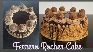 Ferrero Rocher cake  Bakemas Day 11  Christmas Recipes [upl. by Shama]